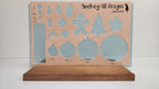 PatternPly® Scattered Mini Teal Ribbons product photo 2