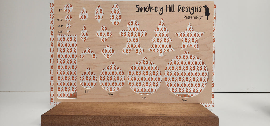 PatternPly® Scattered Orange Ribbons product photo 2