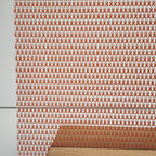 PatternPly® Scattered Mini Orange Ribbons sheet showing the pattern