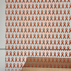 PatternPly® Scattered Orange Ribbons sheet showing the pattern
