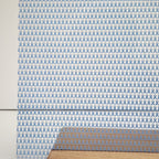 PatternPly® Scattered Mini Light Blue Ribbons sheet showing the pattern