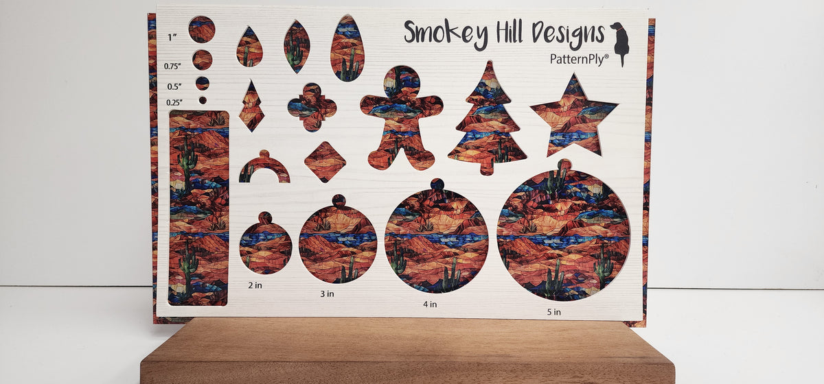 PatternPly® Full Coverage Stained Glass Desert product photo 2