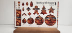 PatternPly® Full Coverage Stained Glass Pump Jacks product photo 2