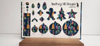 PatternPly® Full Coverage Stained Glass Colorful Forest product photo 2