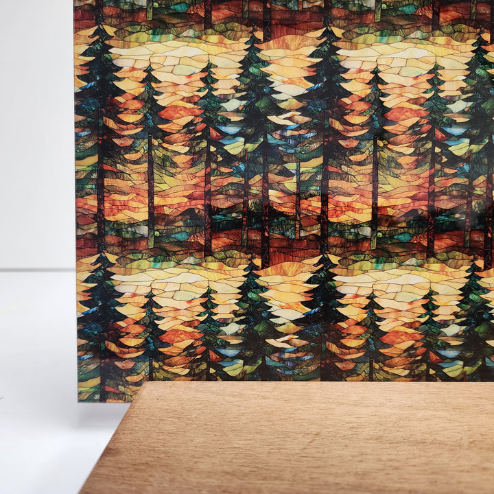 PatternPly® Stained Glass Tall Pines