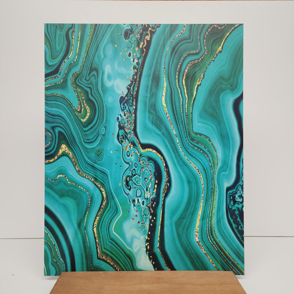 PatternPly® 19x24" Jade Swirl XL Scale sheet showing the pattern