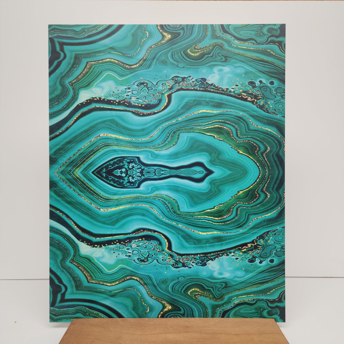 PatternPly® 19x24" Jade Swirl Original Scale sheet showing the pattern