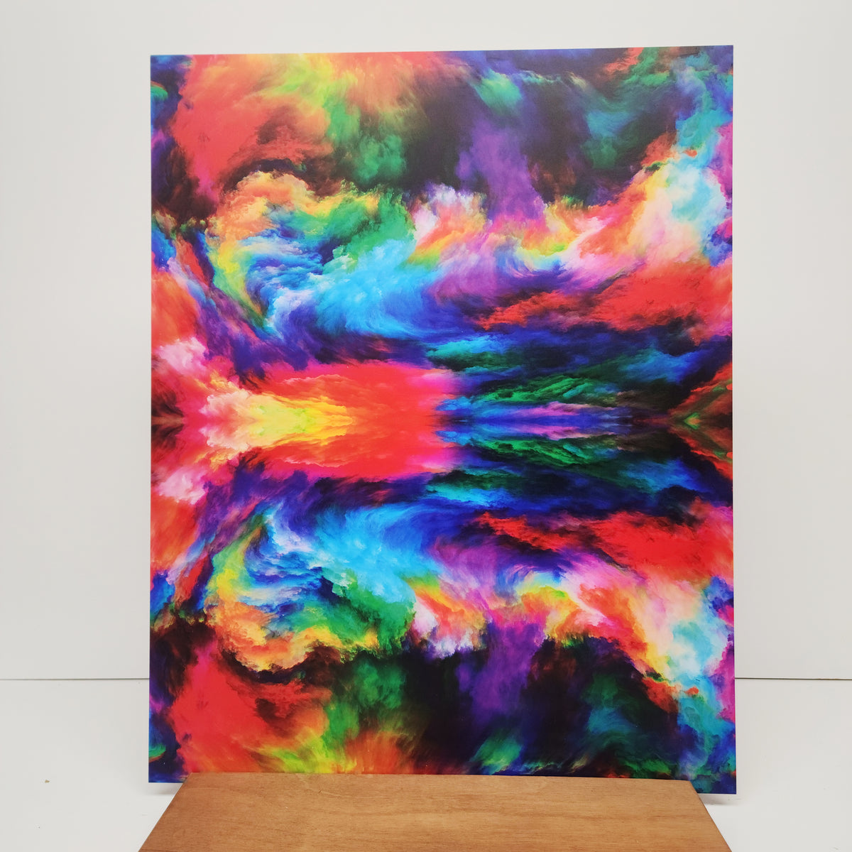 PatternPly® 19x24" Rainbow Storm Original Scale sheet showing the pattern