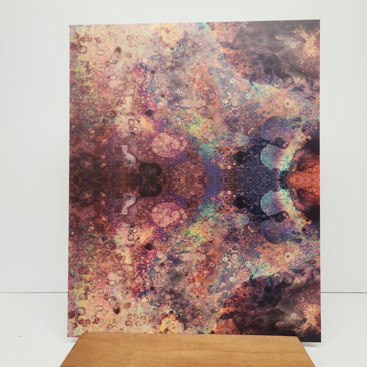 PatternPly® 19x24" Oil Slick Original Scale sheet showing the pattern