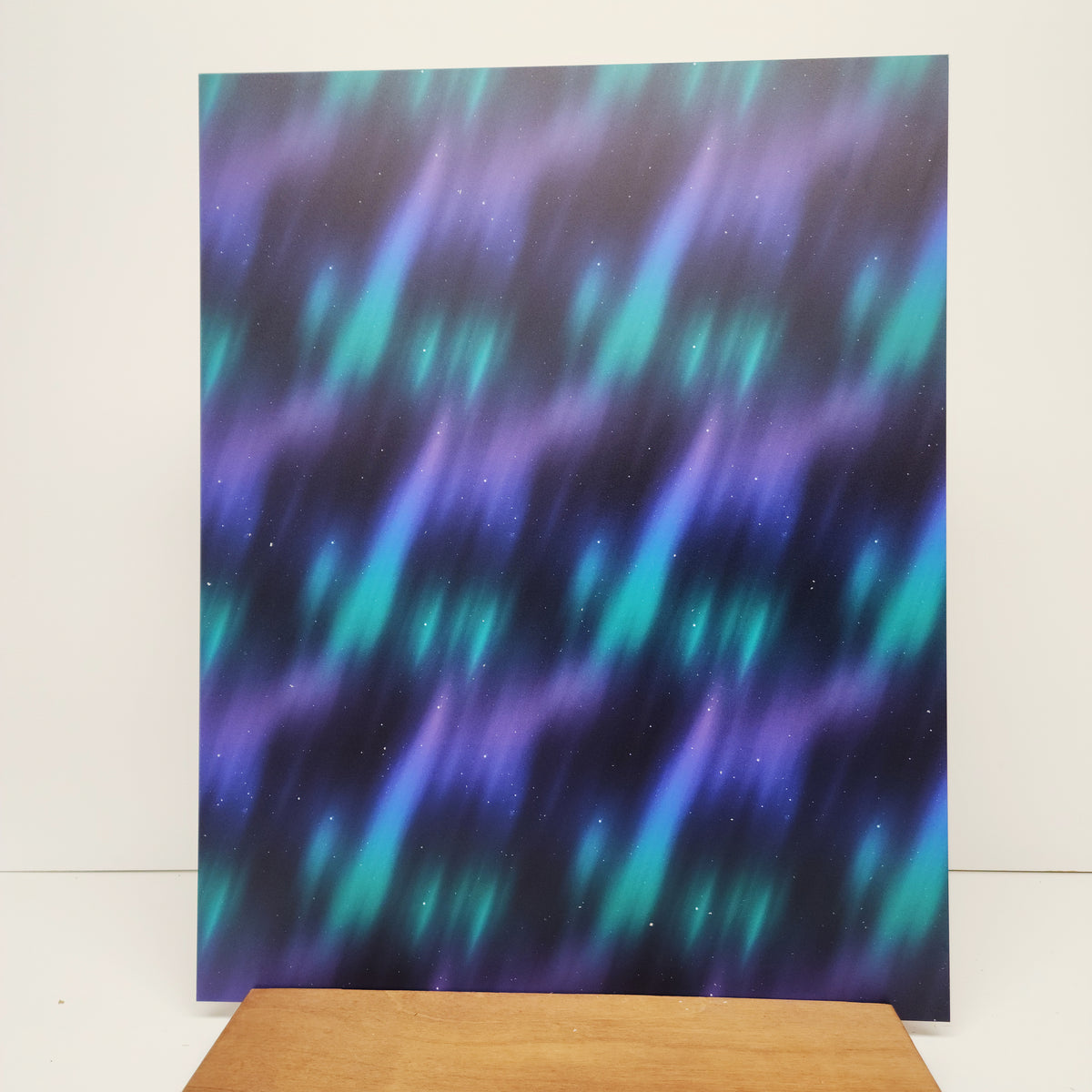 PatternPly® 19x24" Northern Lights Blur XL Scale sheet showing the pattern
