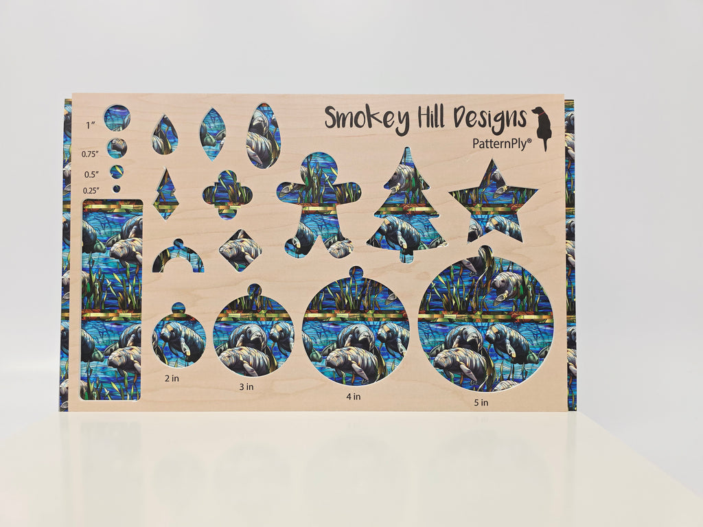 PatternPly® Full Coverage Manatees and Sea Grass product photo 3