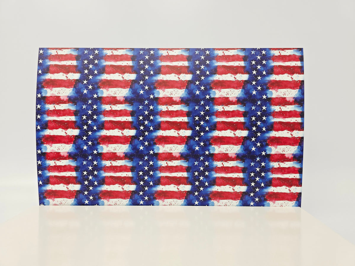 PatternPly® Full Coverage Watercolor Flag Stripes product photo 2