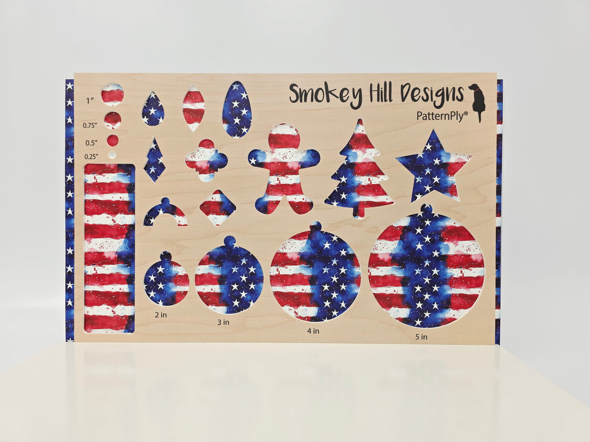 PatternPly® Full Coverage Watercolor Flag Stripes product photo 3