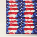 PatternPly® Full Coverage Watercolor Flag Stripes sheet showing the pattern