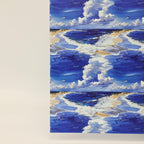 PatternPly® Full Coverage Watercolor Shoreline sheet showing the pattern
