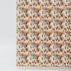 PatternPly® Full Coverage Rustic Cattails sheet showing the pattern