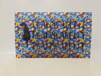 PatternPly® Transparent Mosaic Starfish And Seashells LARGE sheet showing the pattern