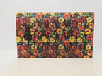 PatternPly® Transparent Stained Glass Citrus LARGE sheet showing the pattern