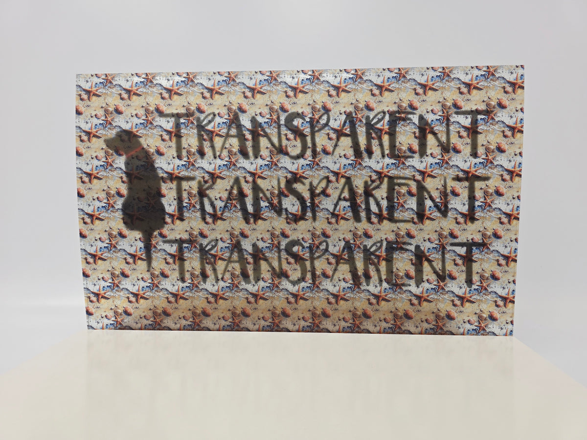 PatternPly® Transparent Mini Sandy Shoreline sheet showing the pattern