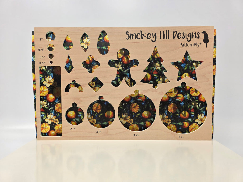 PatternPly® Transparent Stained Glass Oranges product photo 3