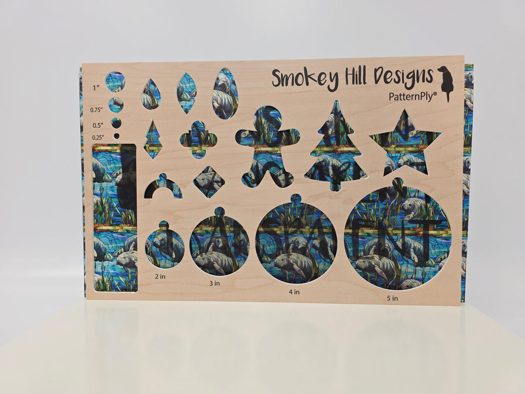 PatternPly® Transparent Manatees And Sea Grass product photo 3
