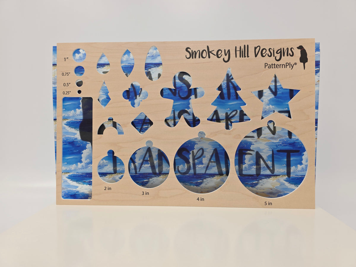 PatternPly® Transparent Watercolor Shoreline product photo 3