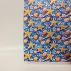 PatternPly® Transparent Mosaic Starfish And Seashells LARGE product photo 2
