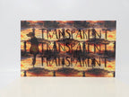 PatternPly® Transparent Sunset Fishermen LARGE sheet showing the pattern