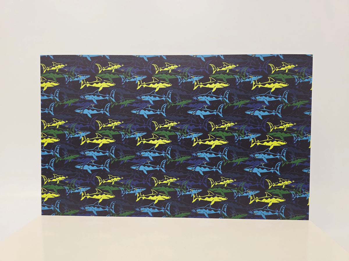 PatternPly® Full Coverage Neon Shark product photo 2