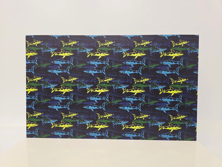 PatternPly® Full Coverage Neon Shark