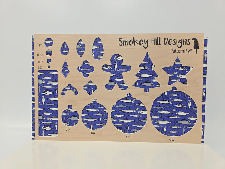 PatternPly® Full Coverage Dad's Daily Catch Blue