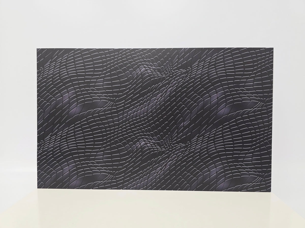 PatternPly® Full Coverage Black Abstract Waves product photo 2