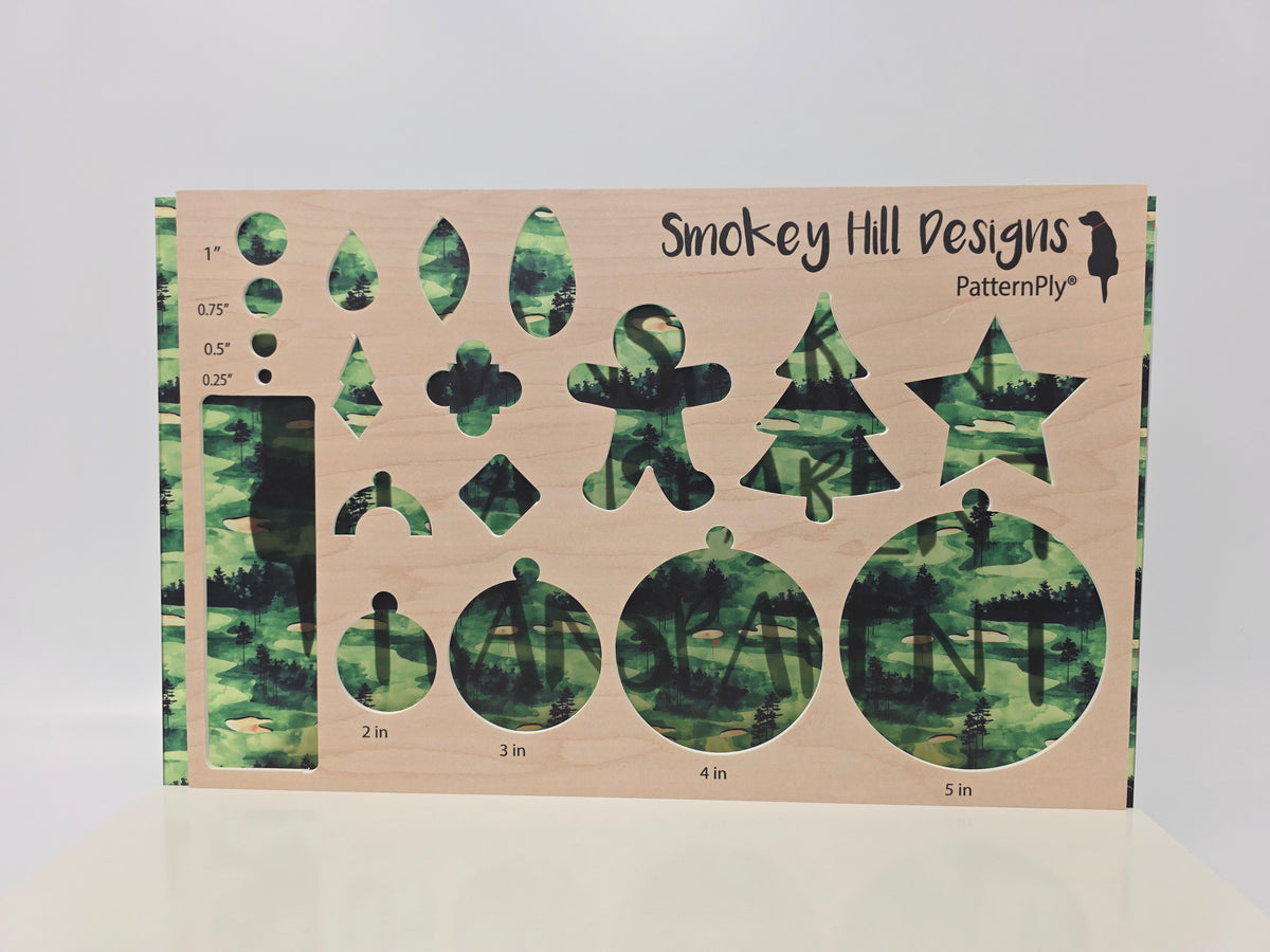 PatternPly® Transparent Watercolor Golf Course product photo 3