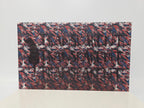 PatternPly® Transparent Red White and Blue Geometric Abstract sheet showing the pattern