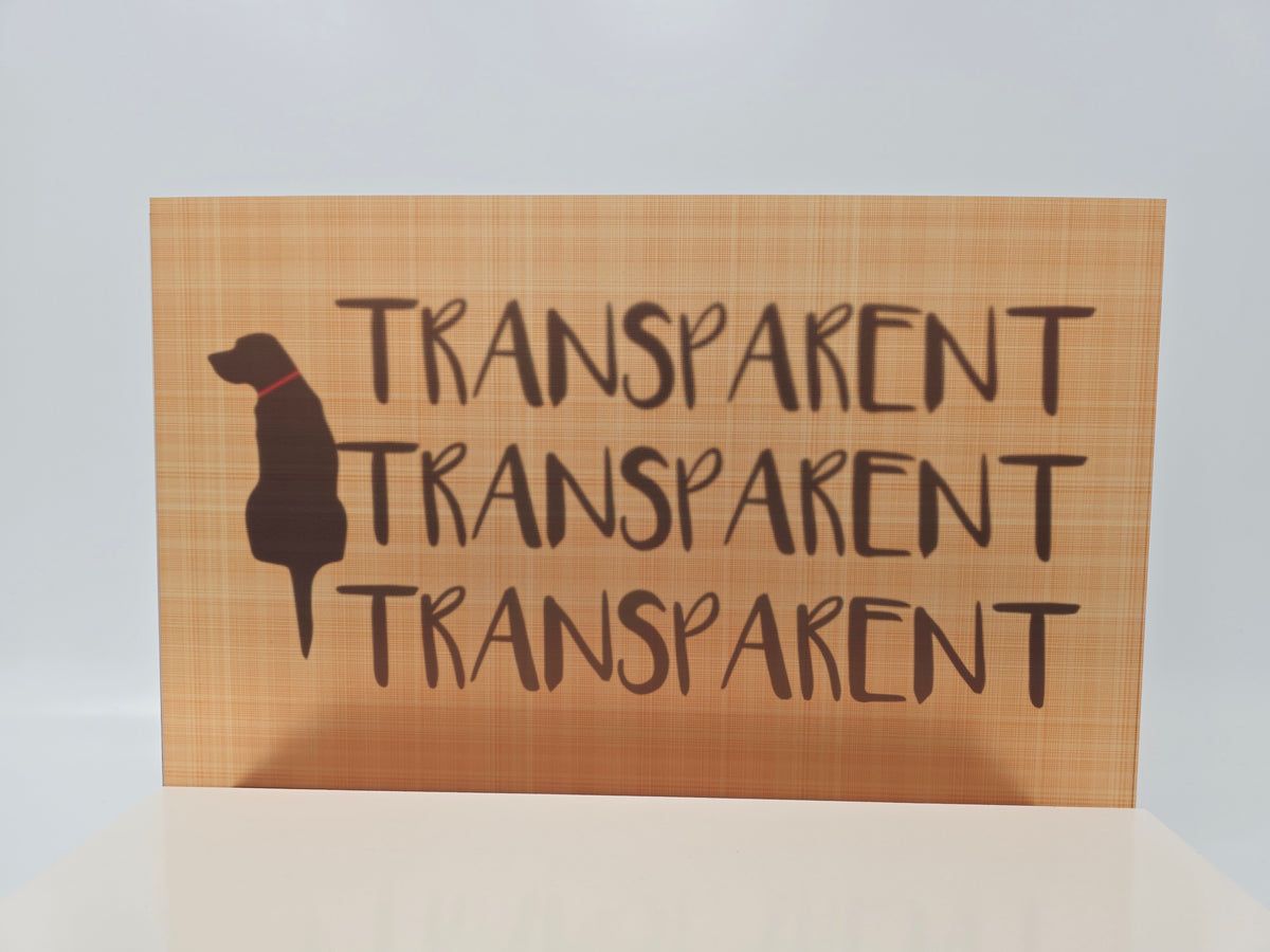 PatternPly® Transparent Dad's Boxers Orange sheet showing the pattern