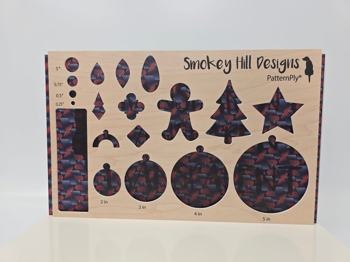 PatternPly® Transparent Red White and Blue Abstract product photo 3