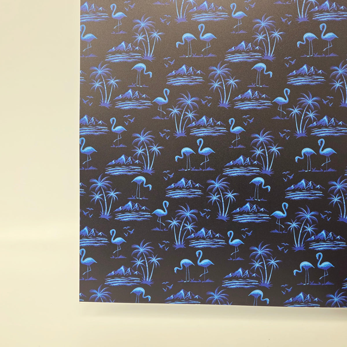 PatternPly® Full Coverage Dad's Hawaiian Shirt #1 sheet showing the pattern