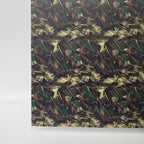 PatternPly® Full Coverage Camo Geometric Grunge sheet showing the pattern