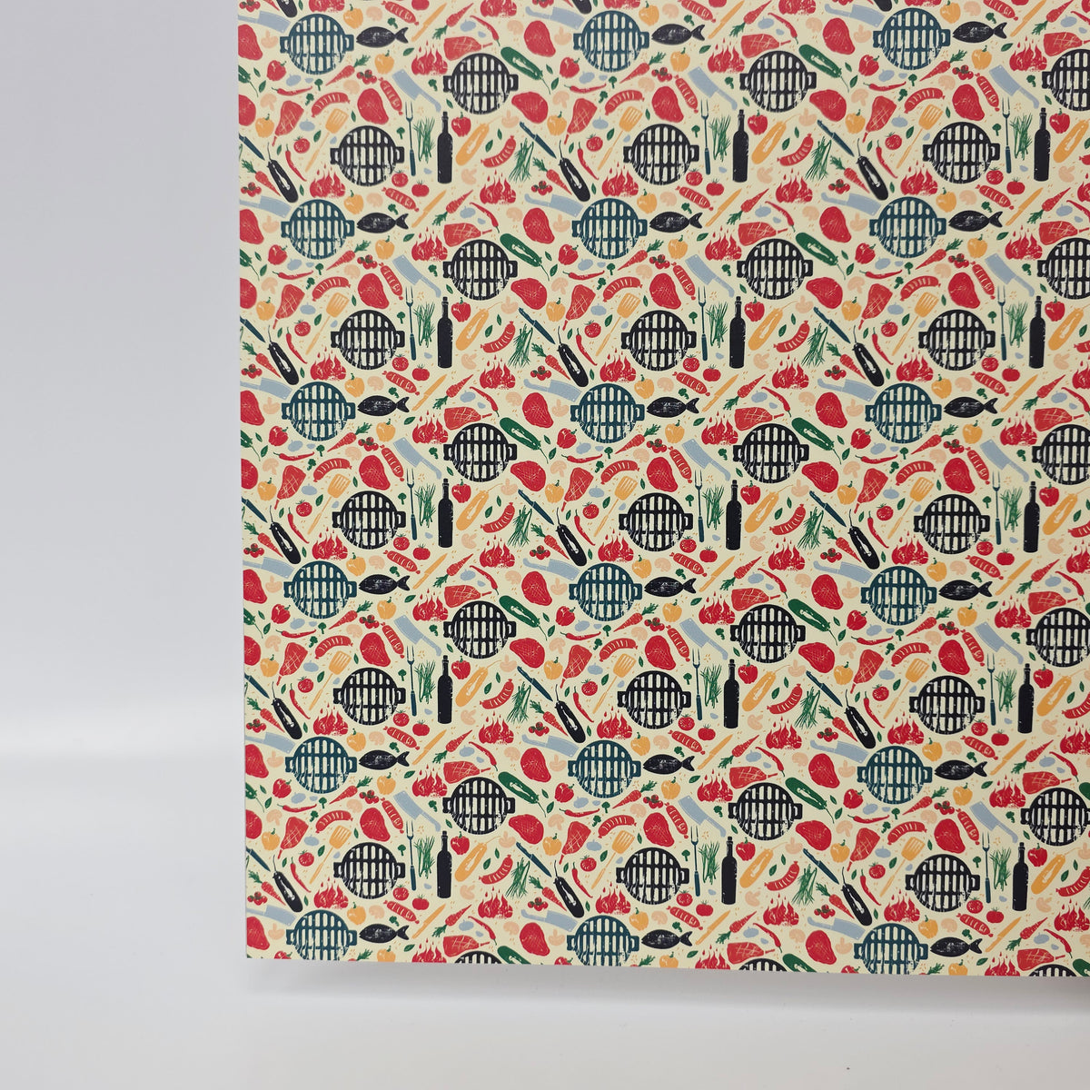 PatternPly® Full Coverage Grill Master sheet showing the pattern
