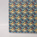PatternPly® Full Coverage Fish Lures sheet showing the pattern