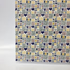 PatternPly® Full Coverage Happy Father's Day sheet showing the pattern