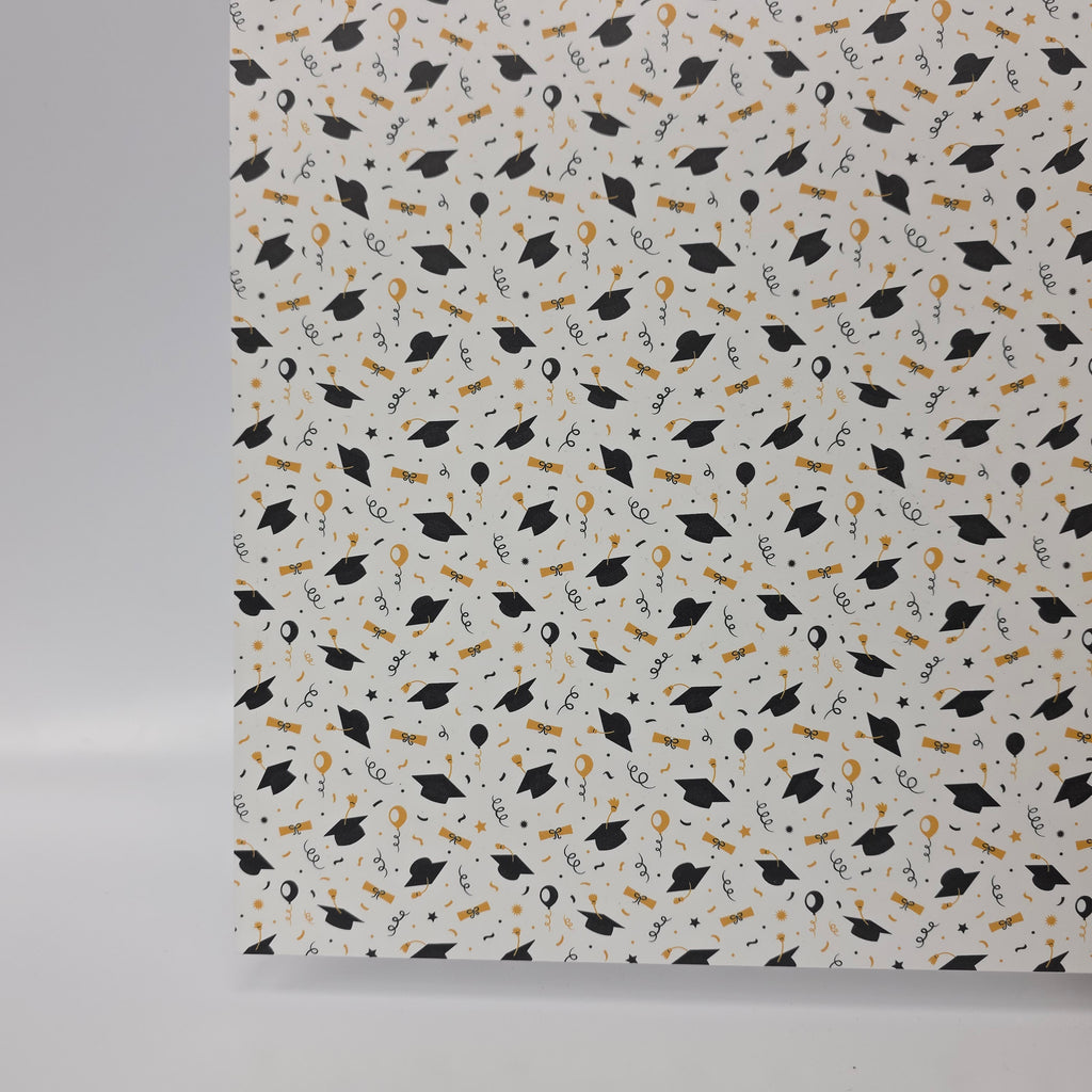 PatternPly® Full Coverage Graduation Celebrations sheet showing the pattern