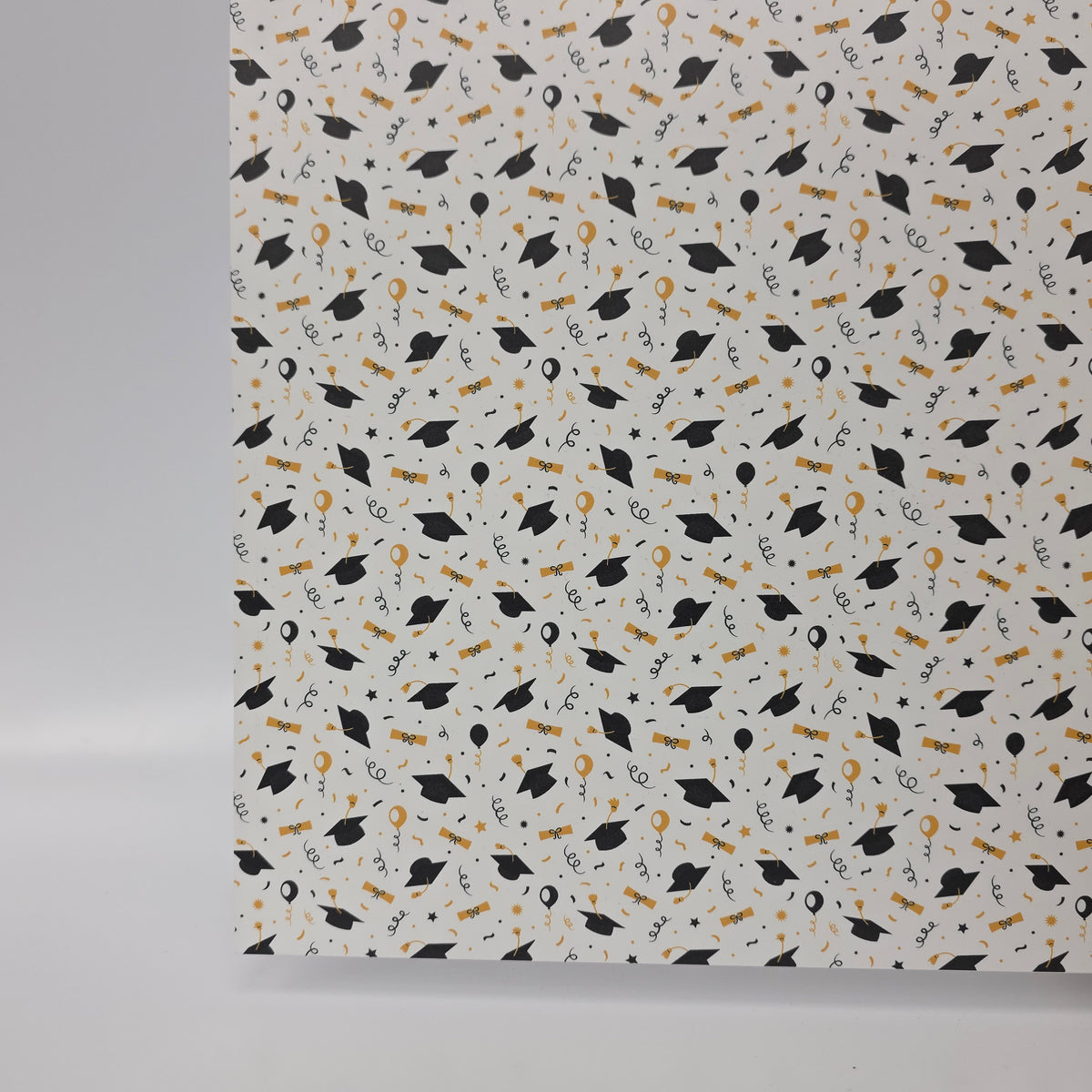 PatternPly® Full Coverage Graduation Celebrations sheet showing the pattern