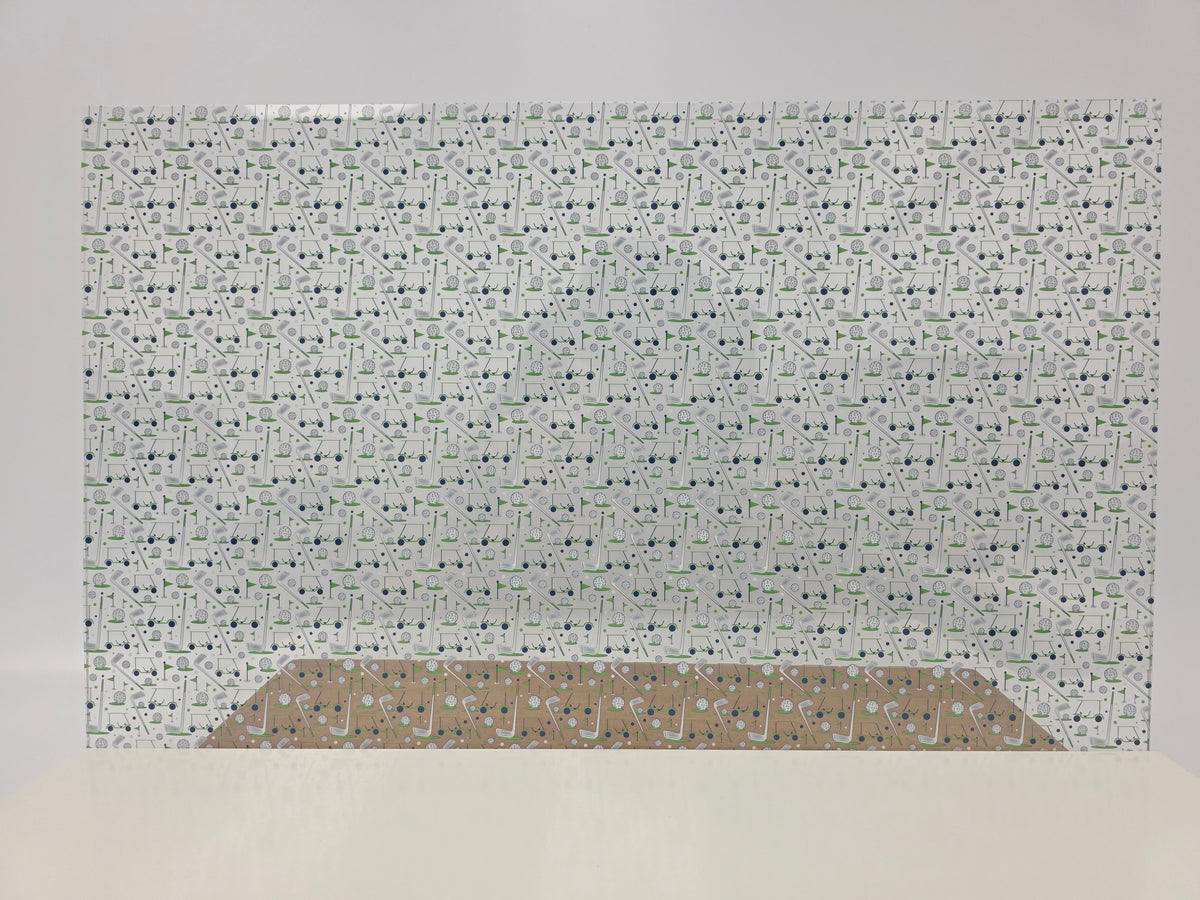 PatternPly® Scattered Golf Cart and Clubs product photo 2
