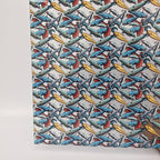 PatternPly® Scattered Fish Lures sheet showing the pattern