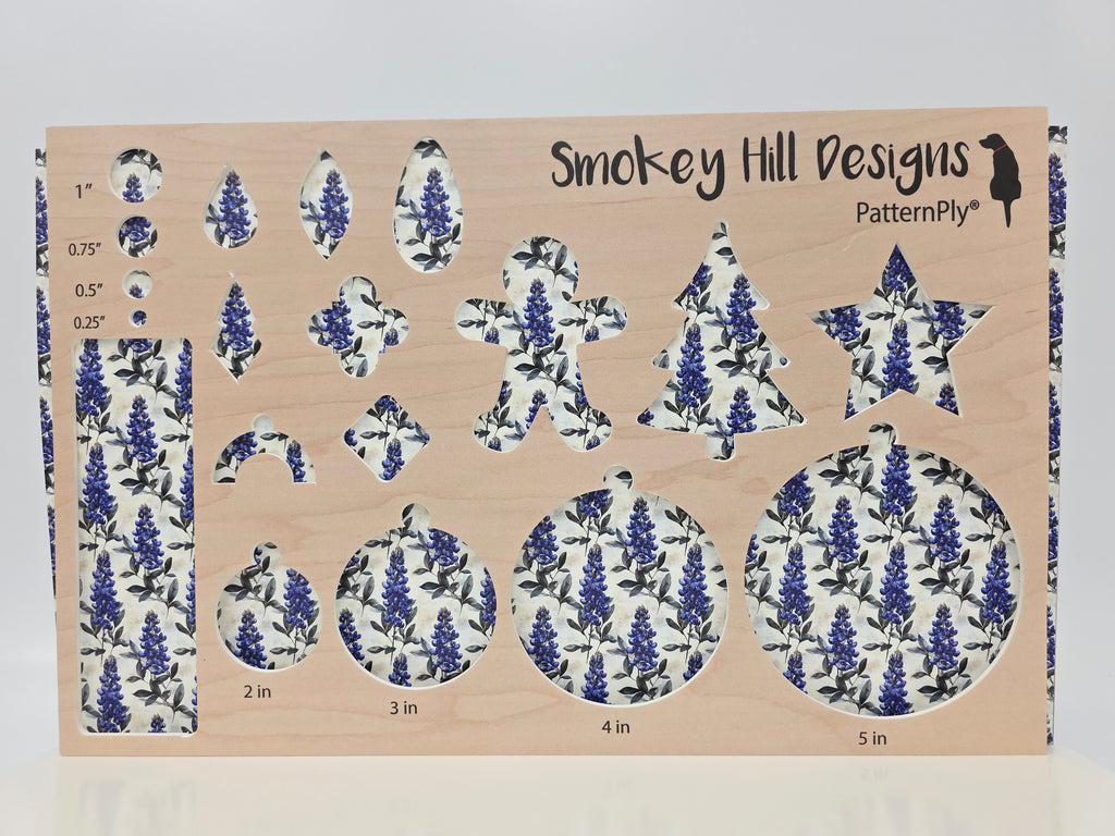 PatternPly® Full Coverage Mini Elegant Bluebonnets product photo 3