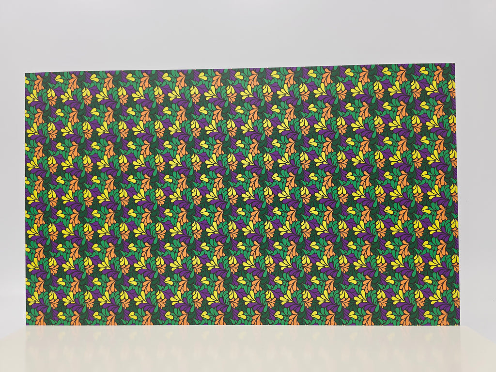 PatternPly® Full Coverage Mardi Gras Swirls product photo 2