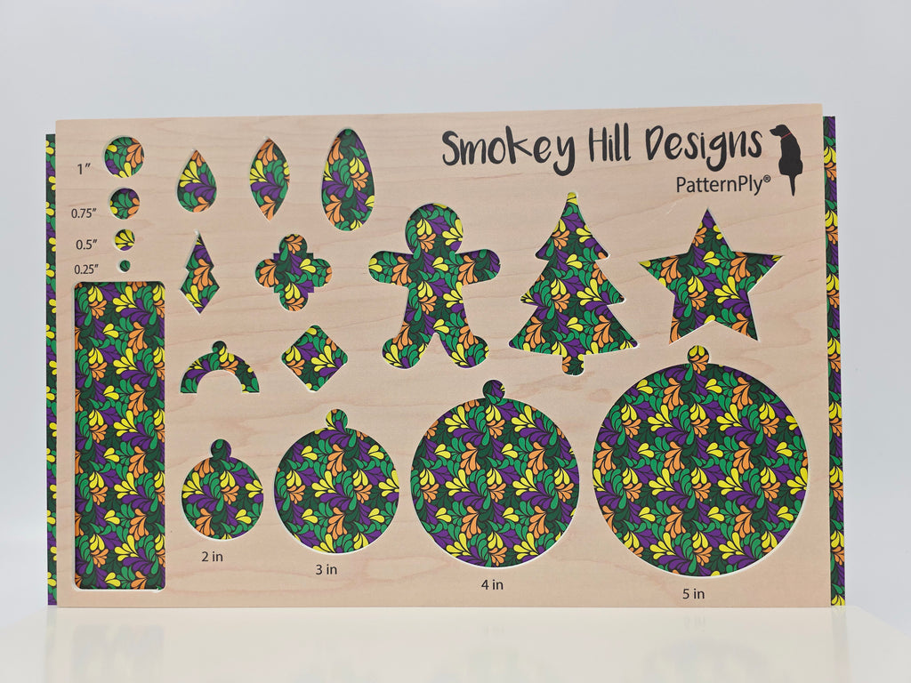 PatternPly® Full Coverage Mardi Gras Swirls product photo 3