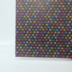 PatternPly® Full Coverage Crayon Pet Paws sheet showing the pattern