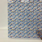PatternPly® Scattered Vacay in Santorini MICRO sheet showing the pattern